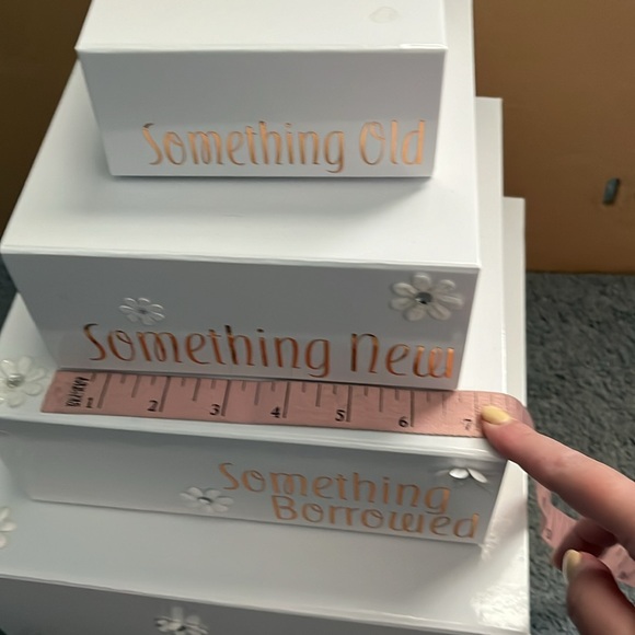 Bridal Shower Gift Box Tower - Picture 6 of 11